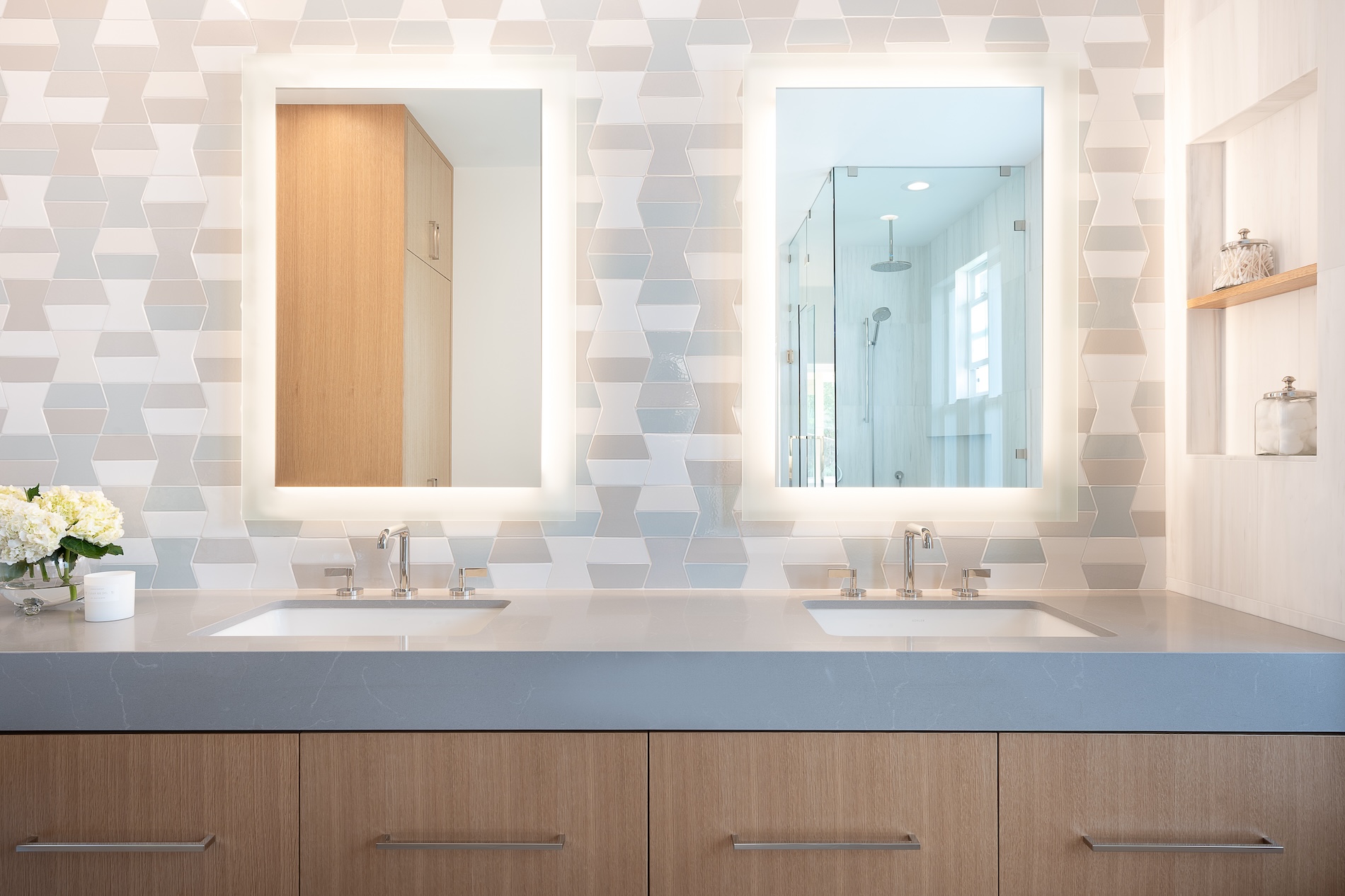 Encinitas Ca Primary Bathroom Vanity Detail