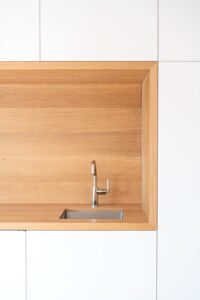 Laura Abrams Design Custom Built In Wet Bar