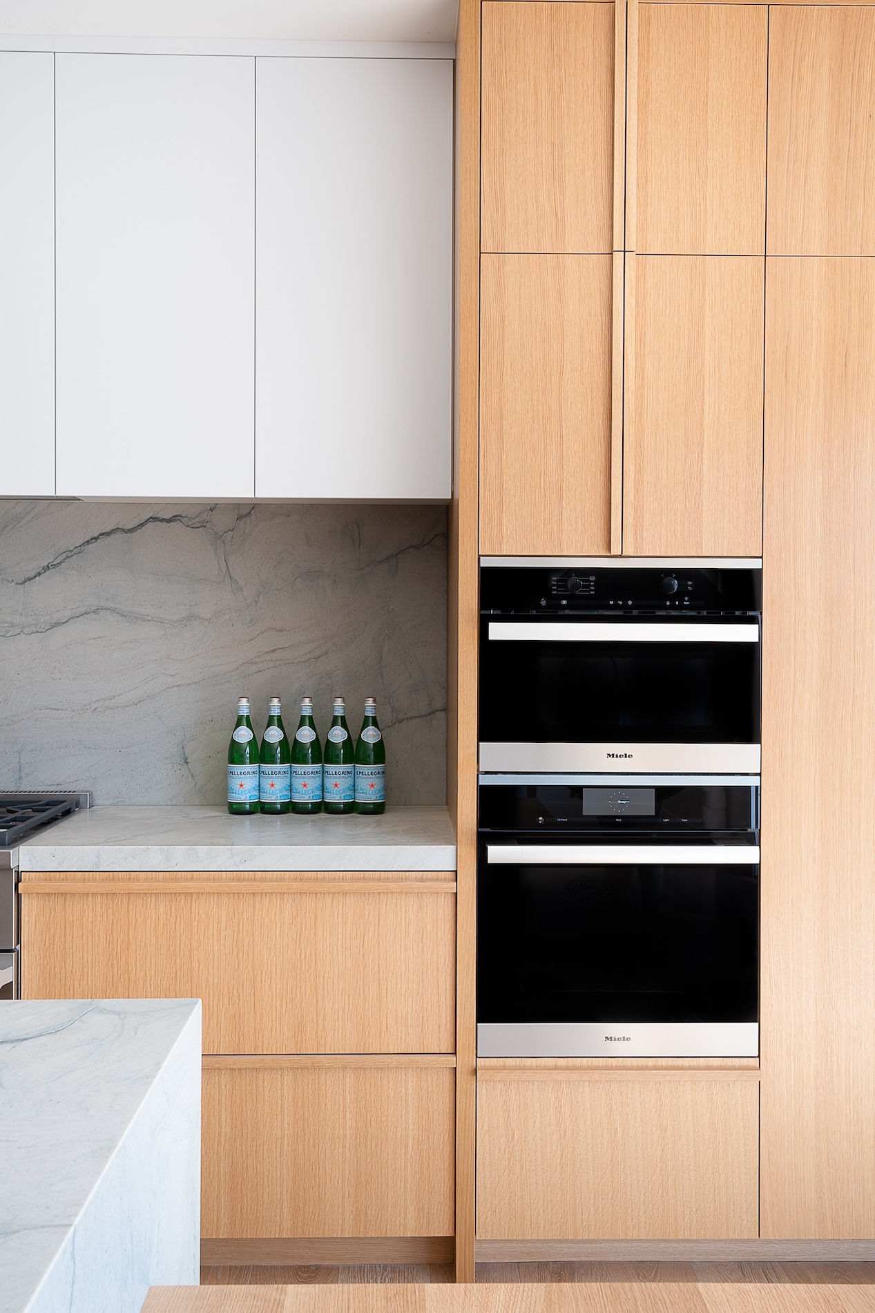 White Oak Kitchen Cabinetry Laura Abrams Design