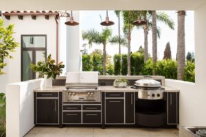 Custom Built In Grill La Jolla Ca