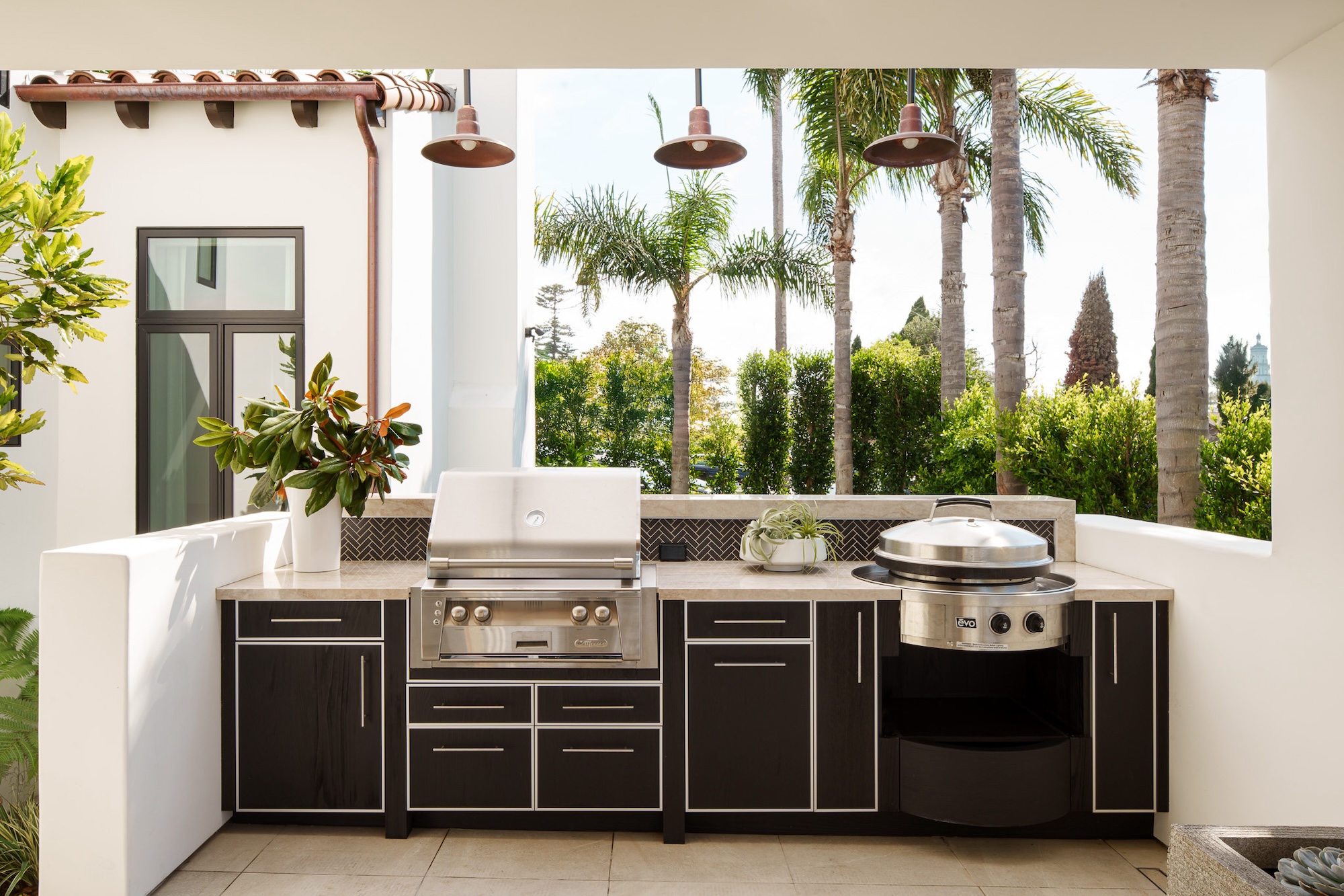 Custom Built In Grill La Jolla Ca