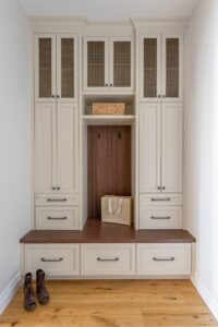 Custom Mudroom Remodel Storage