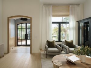 Entryway Living Room Interior Design Laura Abrams Design