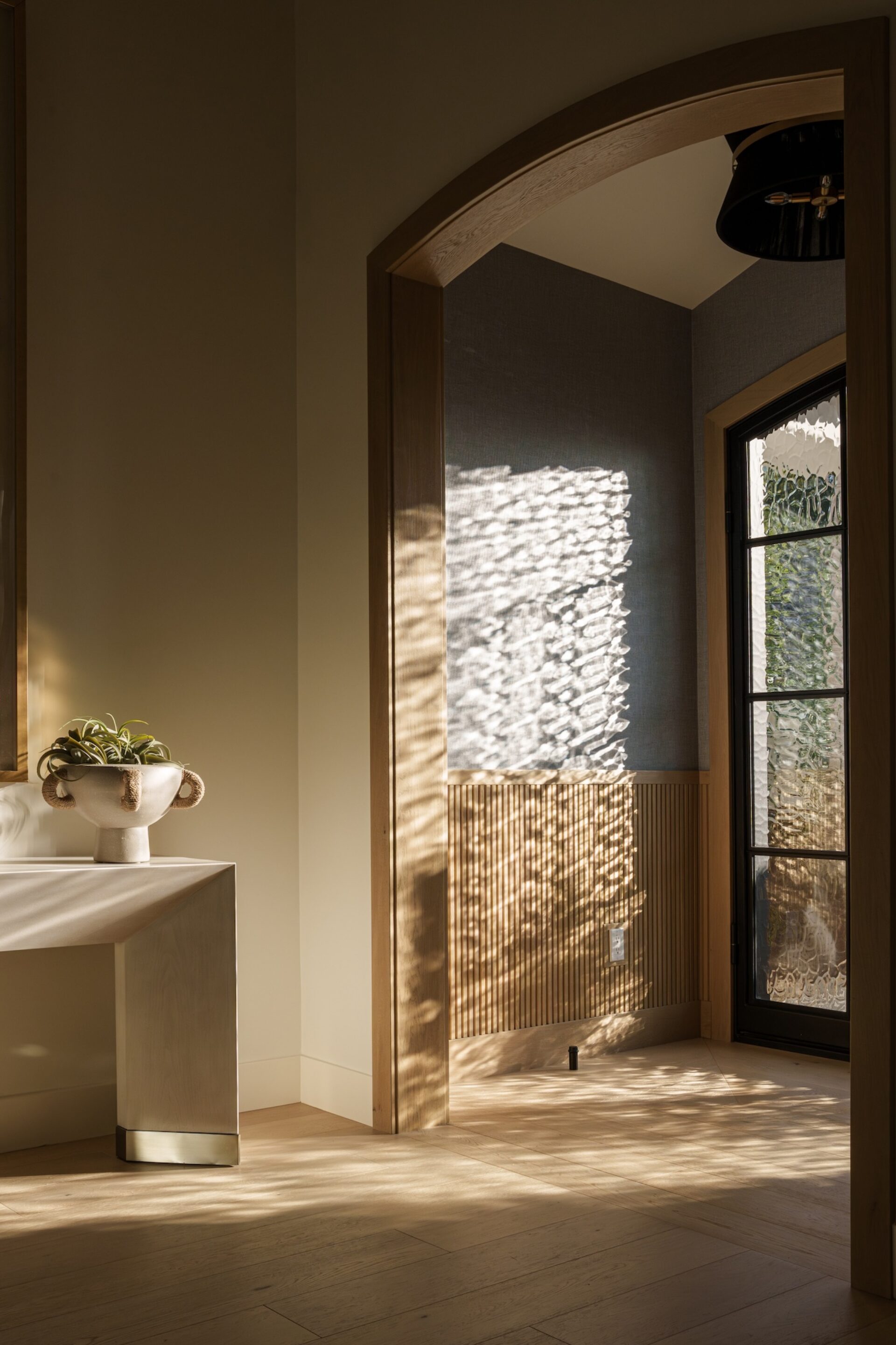 Entryway With Natural Light Coming Through Door And Windows