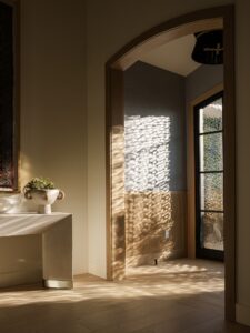 Entryway With Natural Light Coming Through Door And Windows