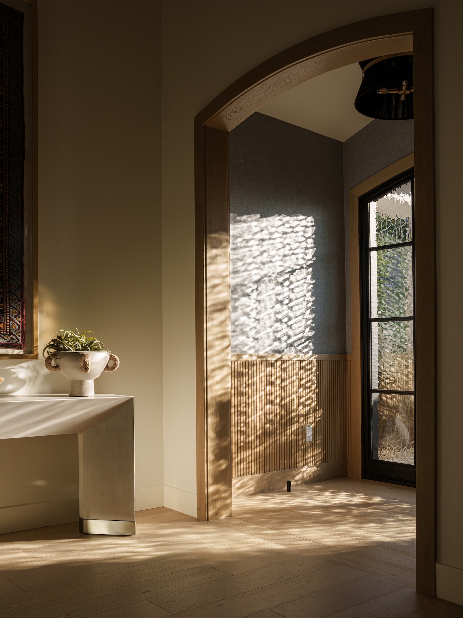 Entryway With Natural Light Coming Through Door And Windows