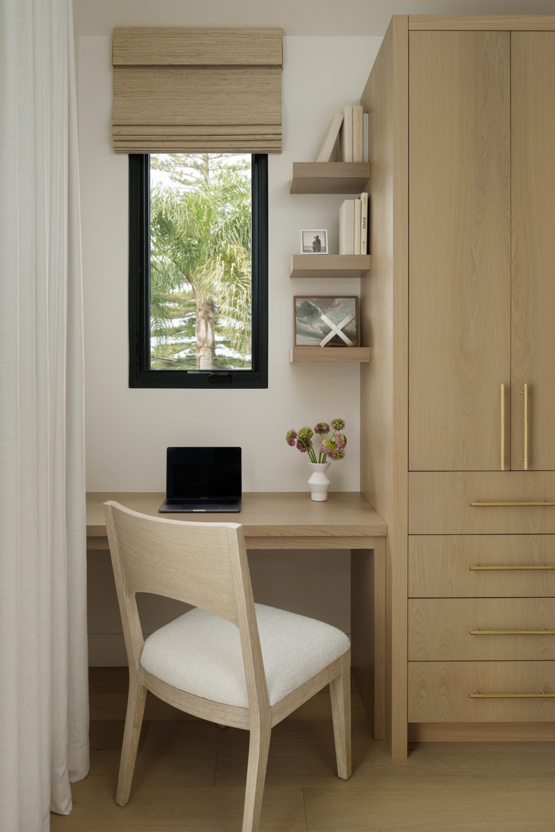 Girls Bedroom Built In Desk