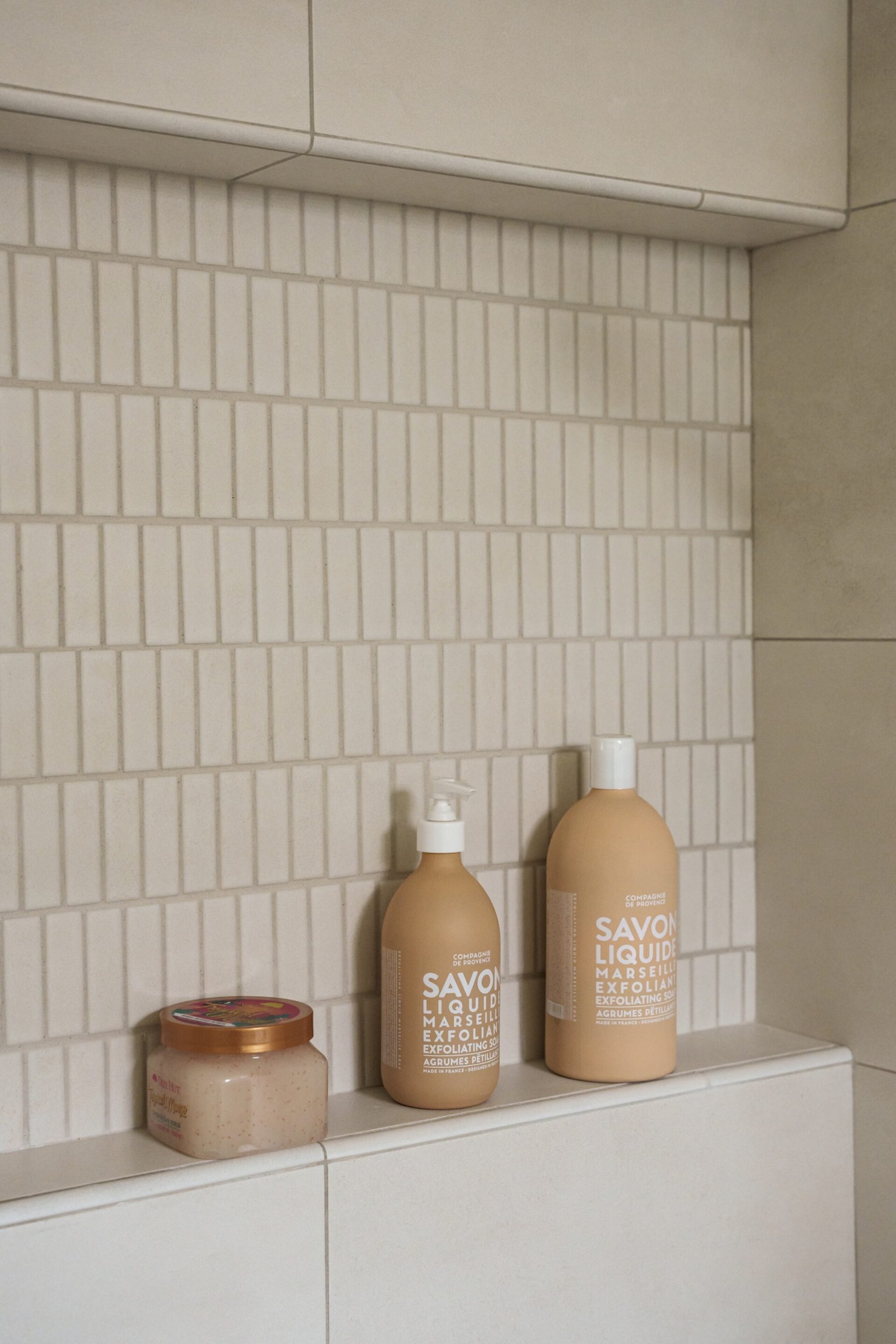 Inset Shelf Shower Design La Jolla Ca