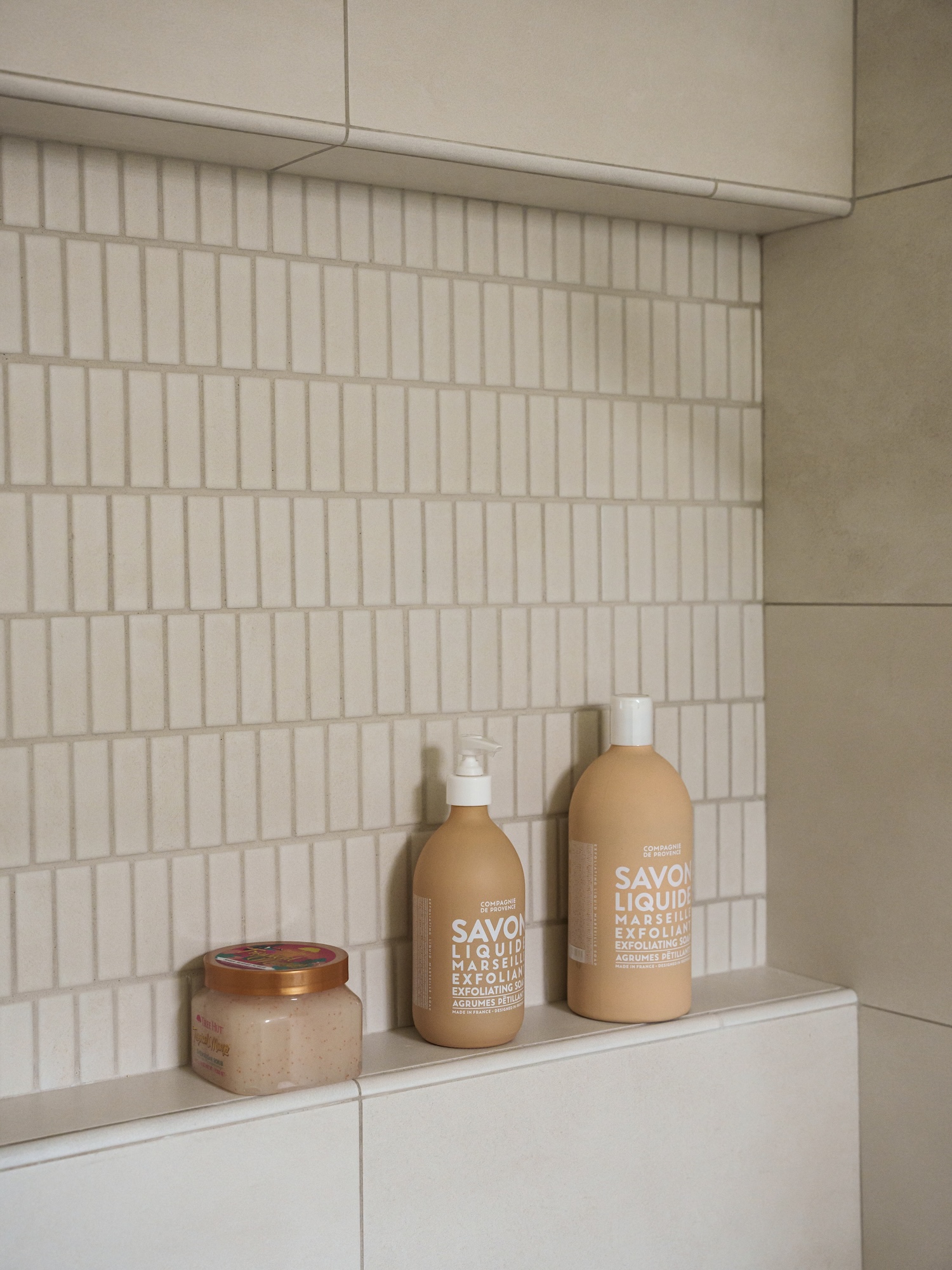 Inset Shelf Shower Design La Jolla Ca
