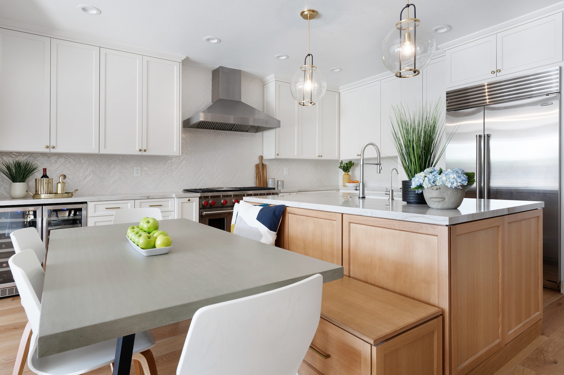 Kitchen Island With Bench And Table