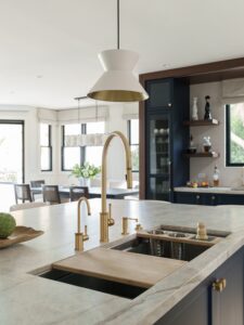 Kitchen Sink With Cutting Board Inserts