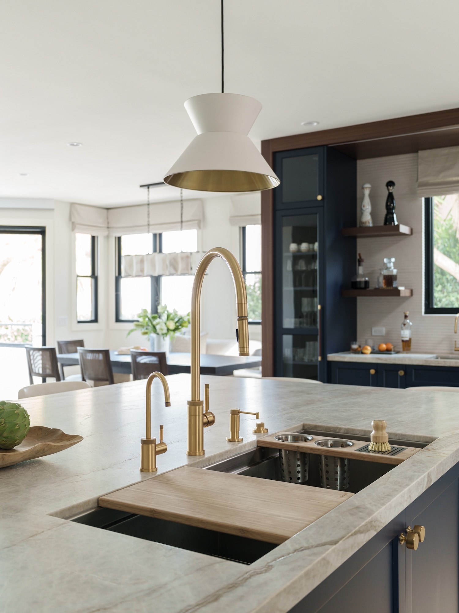 Kitchen Sink With Cutting Board Inserts