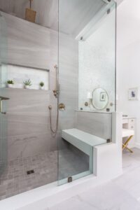 Large Glass Shower Design Laura Abrams Design