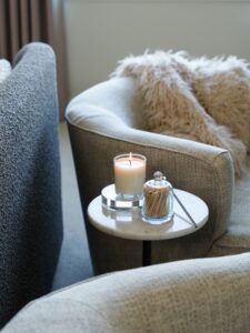 Lit Handle On Small Table Bedroom Furnishings