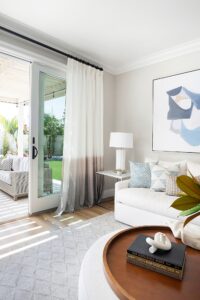 Living Room With Sliding Glass Doors San Diego Ca
