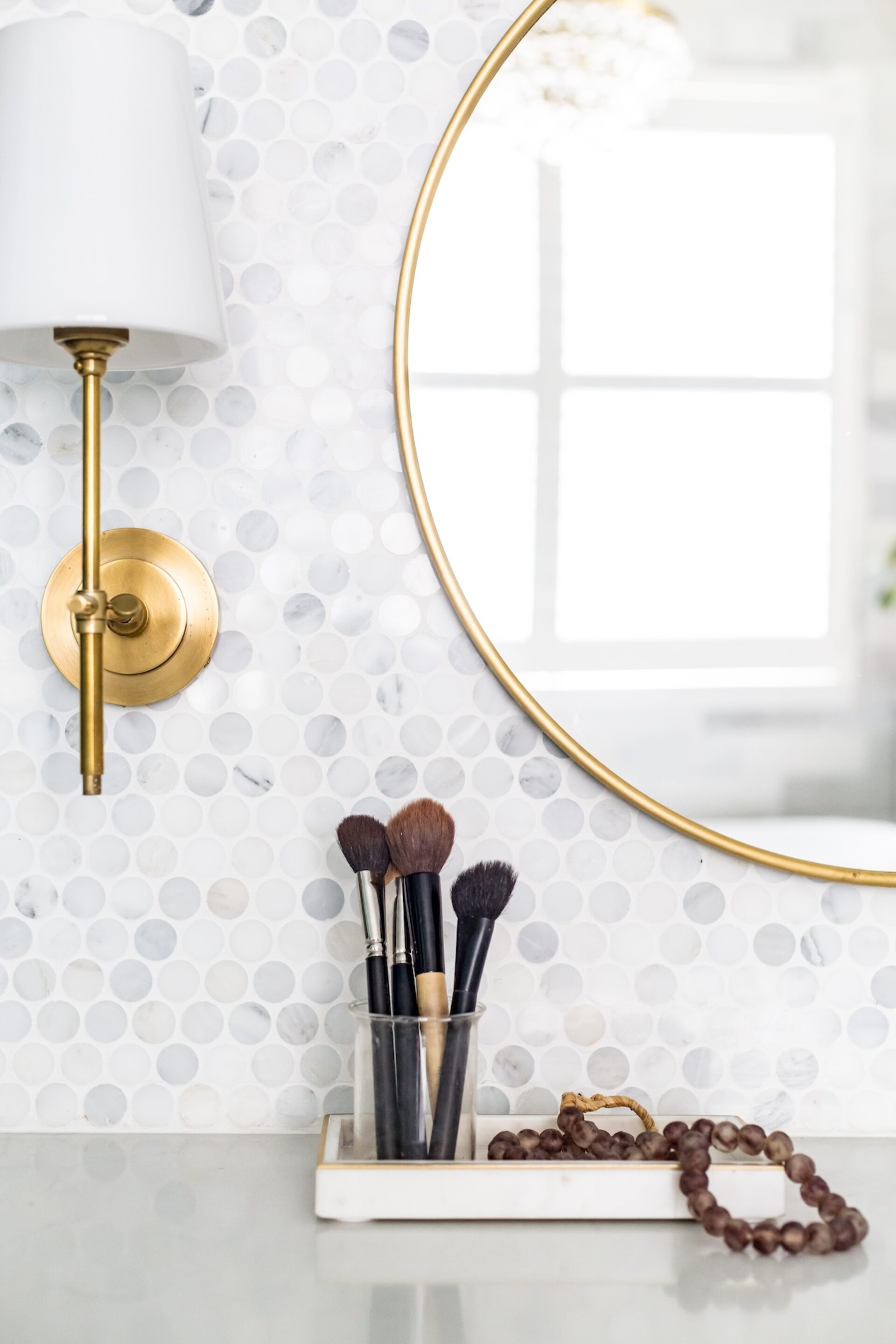 Makeup Vanity Detail Tray Makeup Brushes