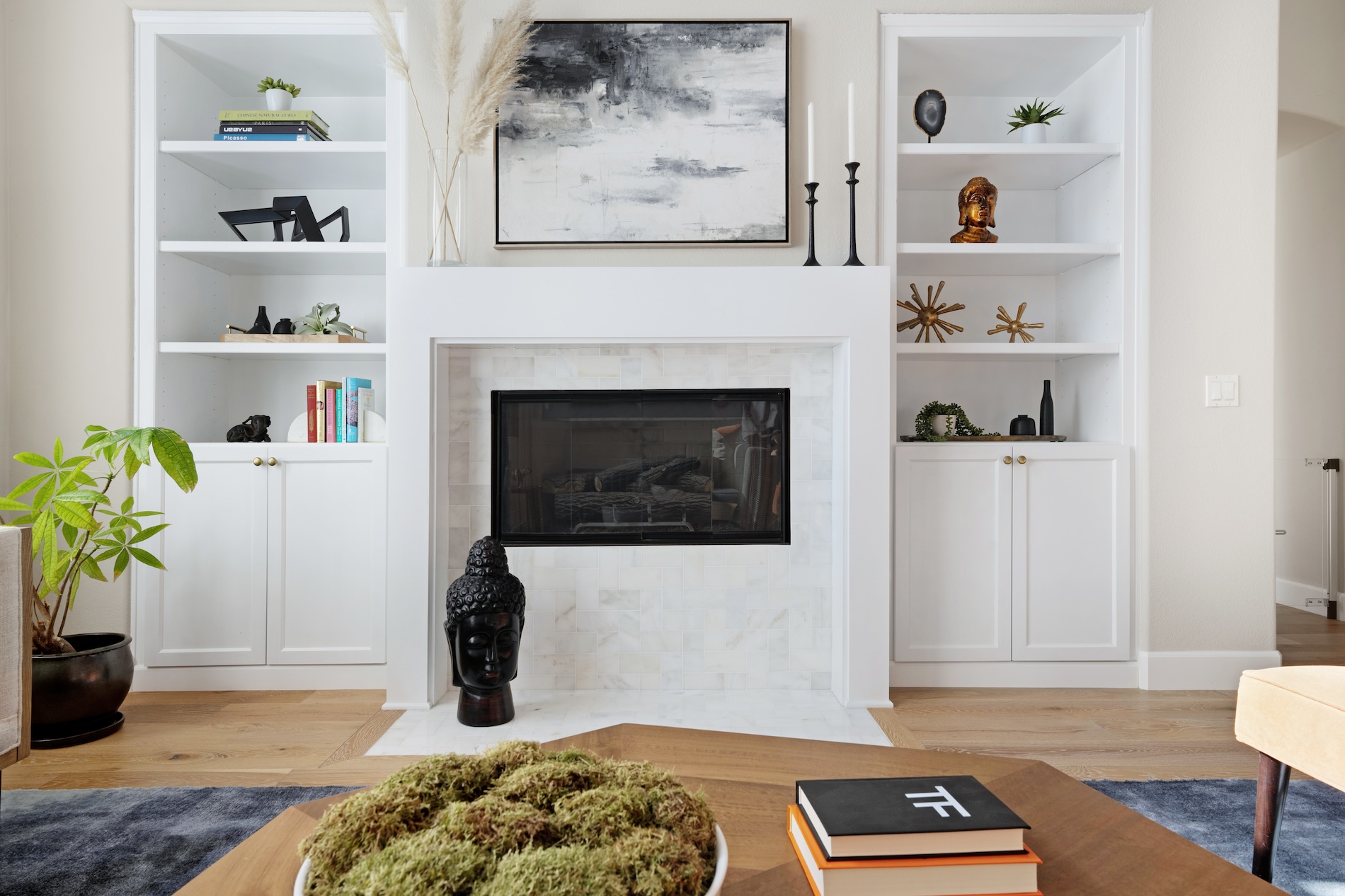 Marble Fireplace Interior Design Laura Abrams Design