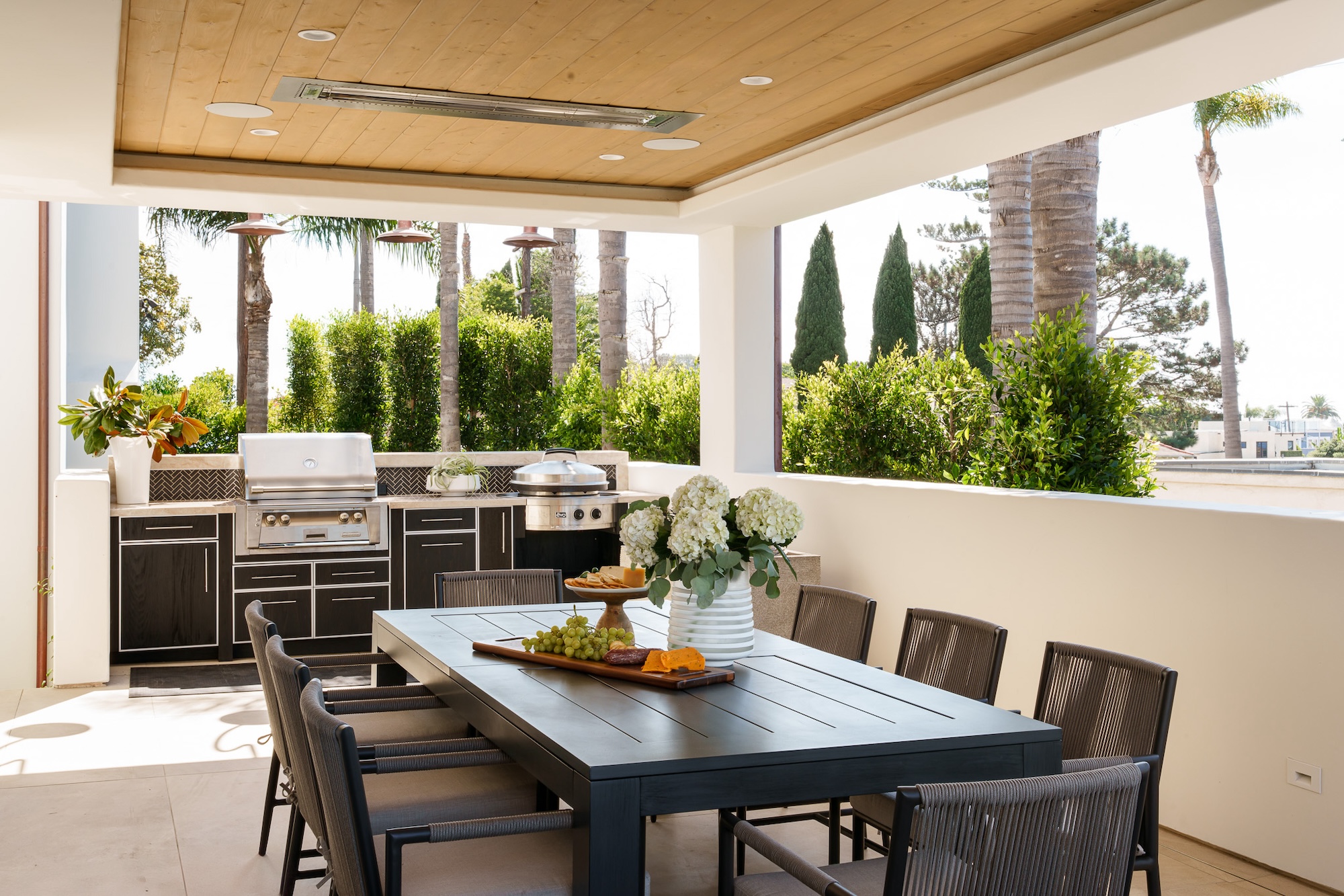 Outdoor Dining Table Patio Grill La Jolla