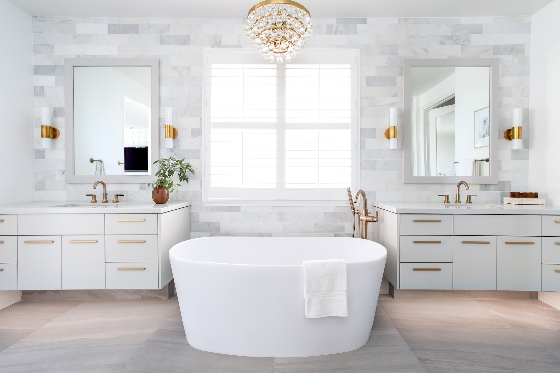 Primary Bathroom San Diego Ca Laura Abrams