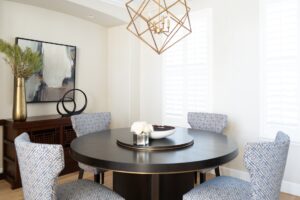 Round Dining Table San Diego Interior Design