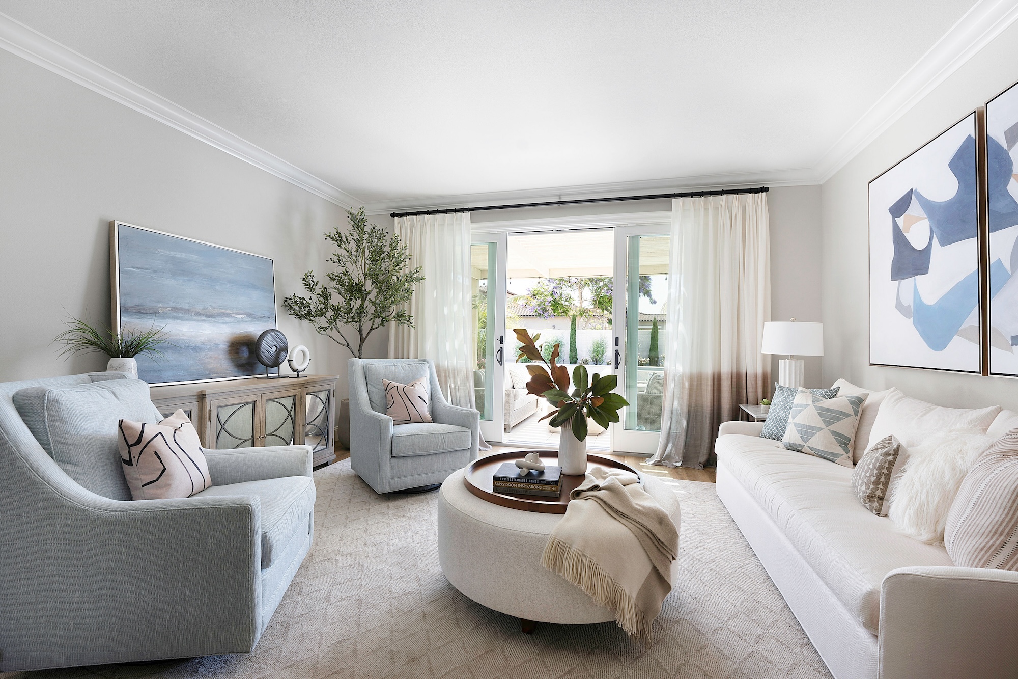 San Diego Ca Living Room Furnishings And Styling