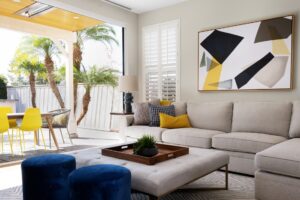 San Diego Interior Design Yellow Accents