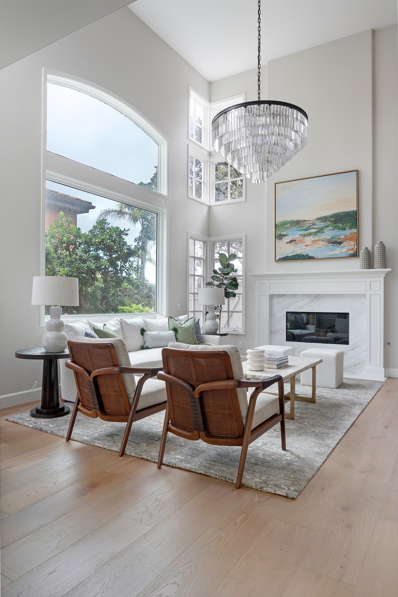 San Diego Living Room Large Windows