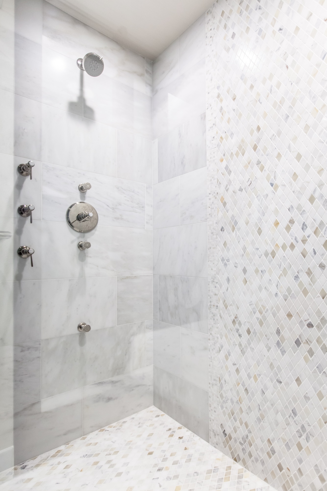 Shower Detail Del Mar Ca Primary Bathroom