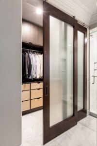 Walk In Closet Sliding Opaque Doors