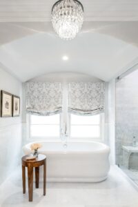 White Bathroom Design Del Mar Ca