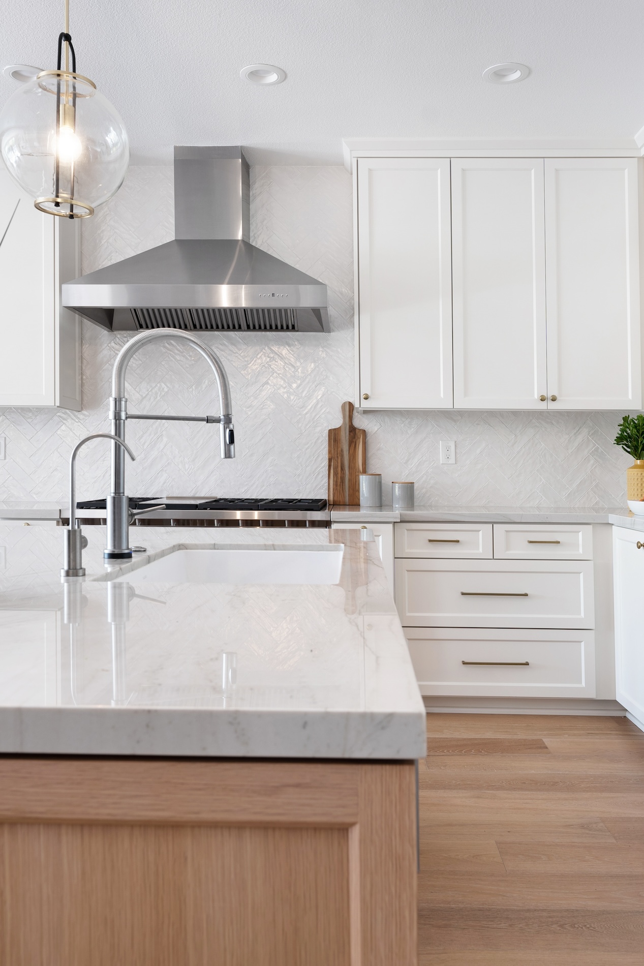 White Kitchen Cabinetry Laura Abrams Design